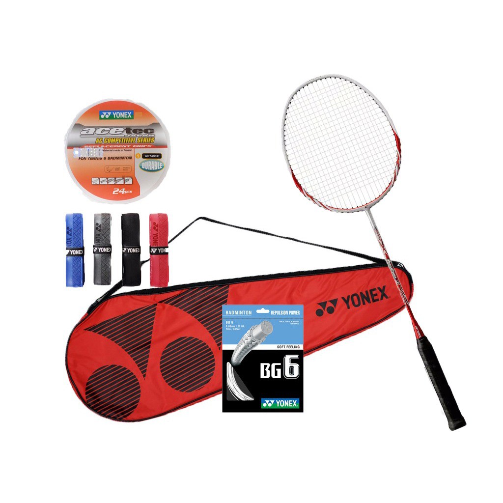 Paket Bundling Yonex Badminton Racket Muscle Power 5