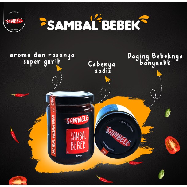 

Sambel Bebek (PLUS Daging BEBEK) - Premium