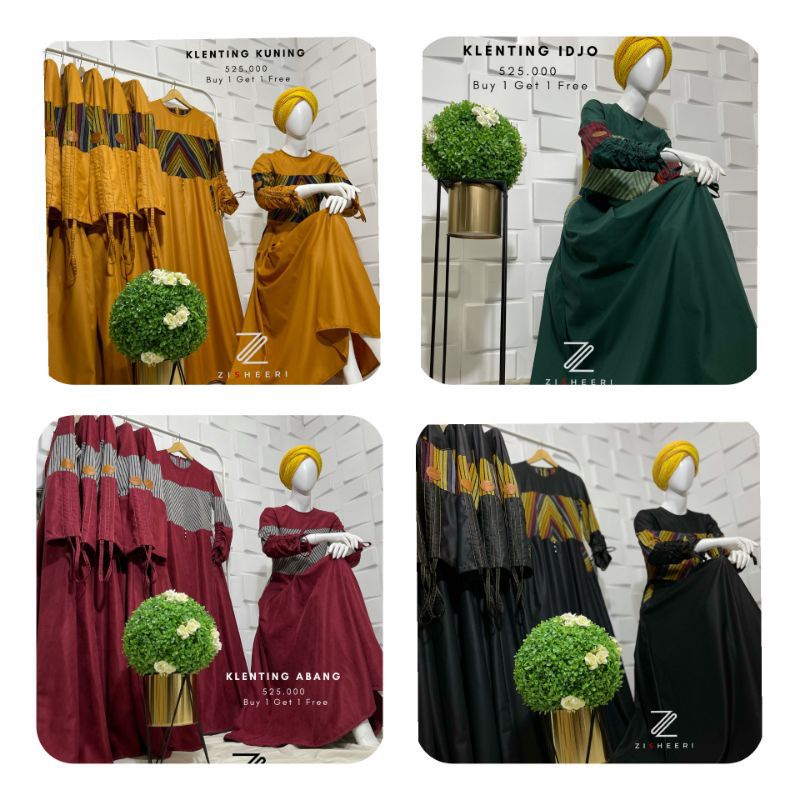 Klenting Series by Zisheeri (buy 1get 1 free)