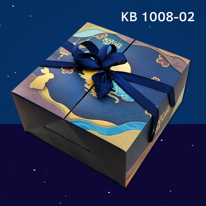 

Kotak Box Premium + Tali Tenteng Mooncake 100gr KB1008-02 Pia Kue Bulan