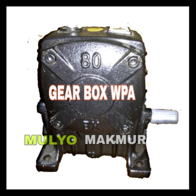 GEAR BOX WPA 80