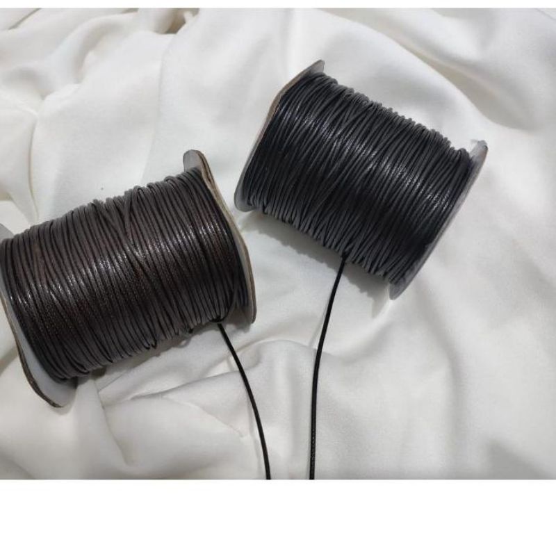 ( PER METER ) Tali Korea 1.0mm / 1.5mm / 2.0mm Tali Korea Hitam