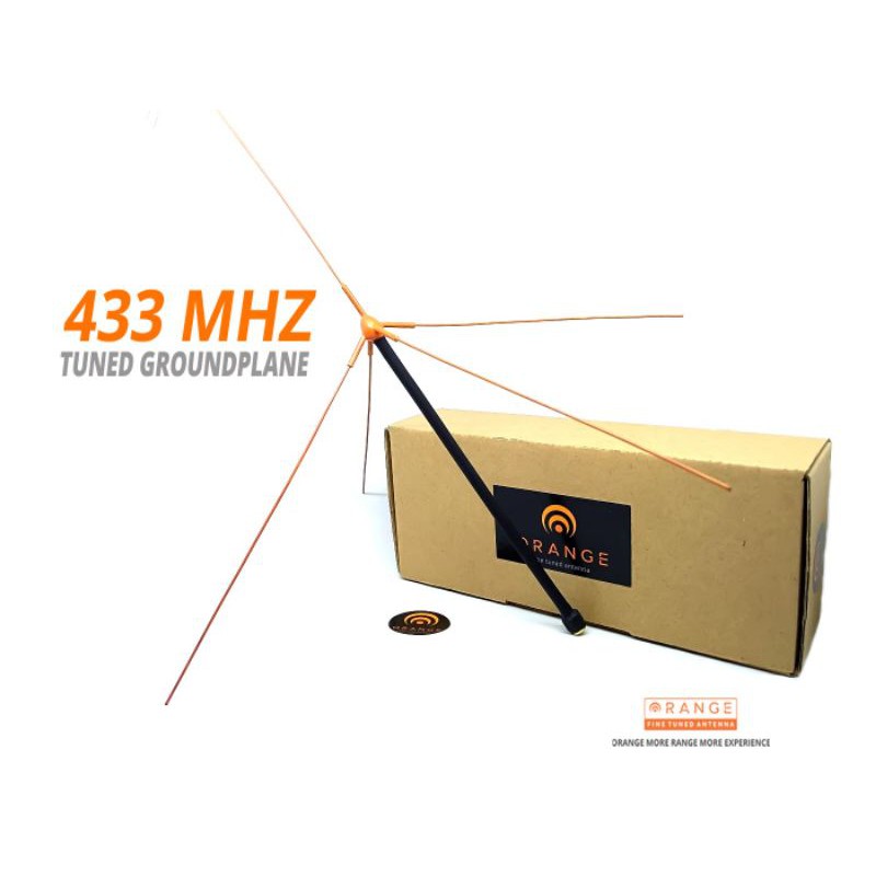 ANTENA 433 MHZ GROUNDPLANE GROUND PLANE TUNED FPV TELEMETRY LORA LRS dll