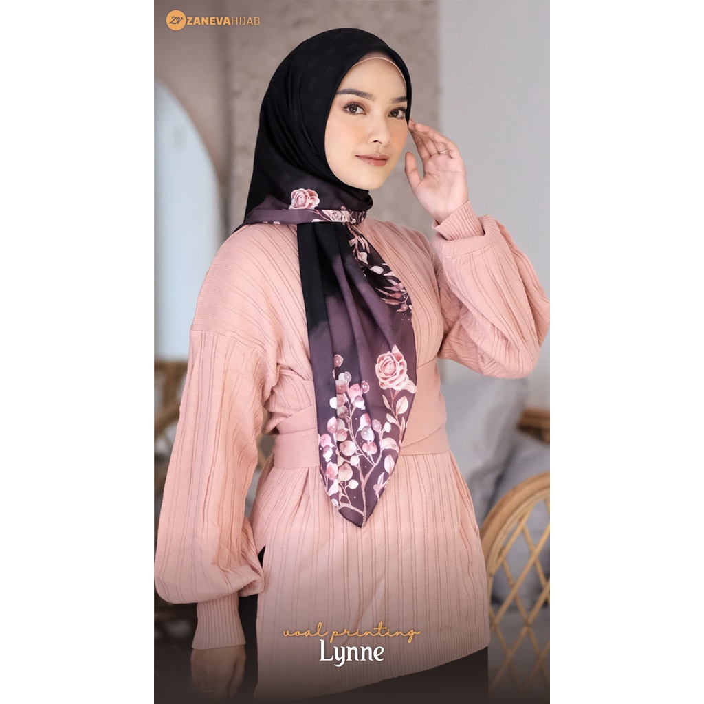 INTAN SERIES l SCARF TERBARU l SEGI EMPAT BUNGA