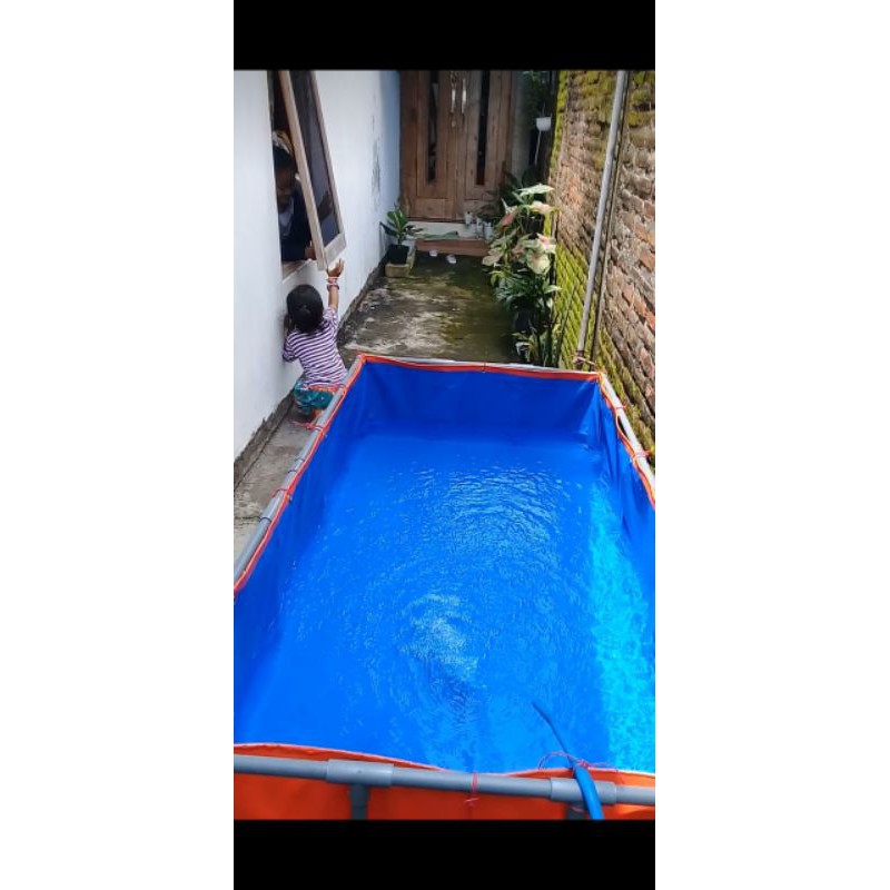 terpal kolam IKAN Lele nila mujair KOREA NEW