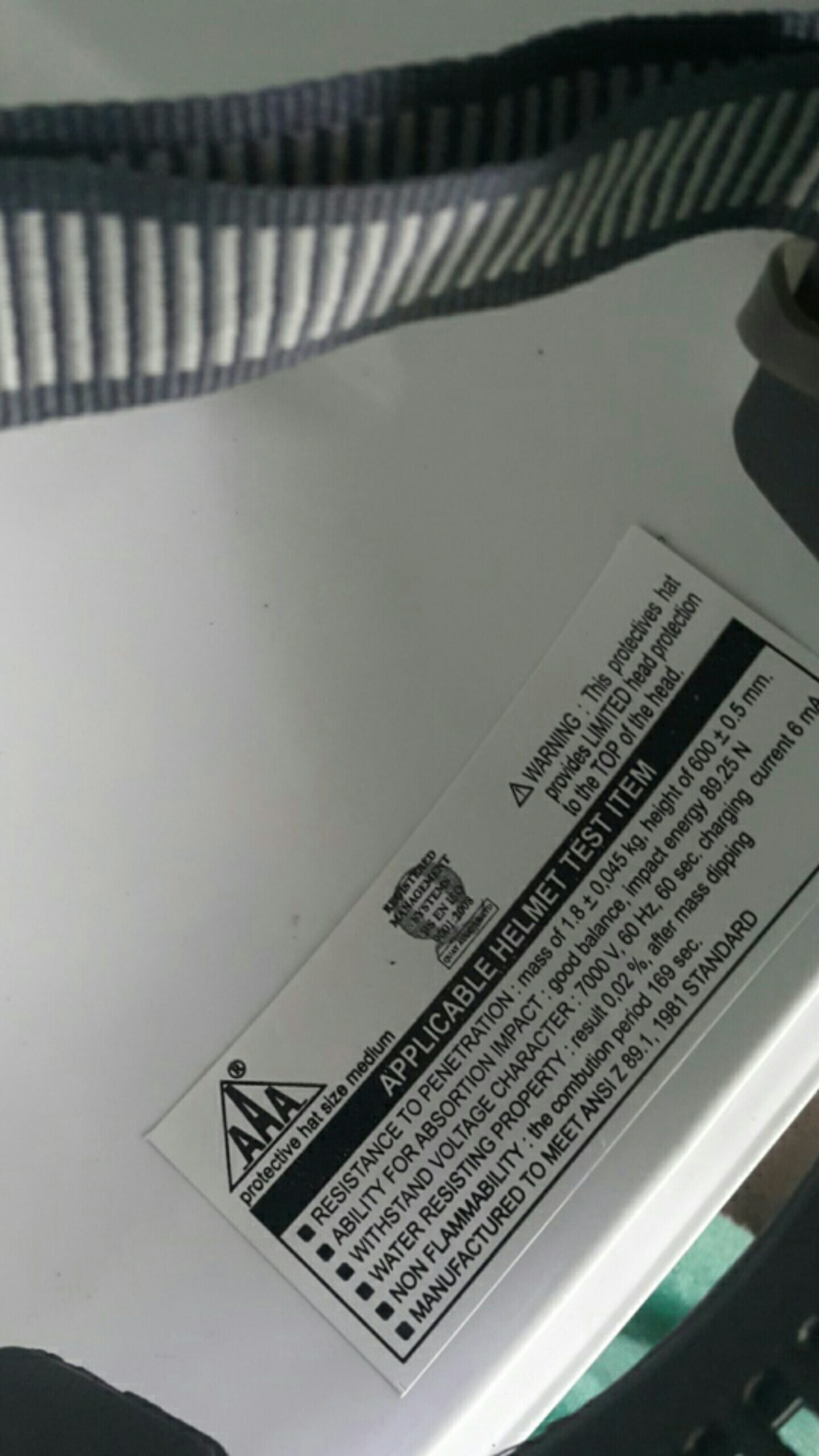 Helm Proyek Helm Safety Aaa