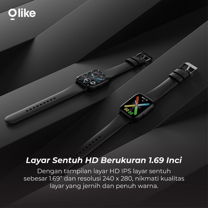 SMART WATCH HORIZON OLIKE W12 WATERPROOF IP67 GARANSI 1 TAHUN