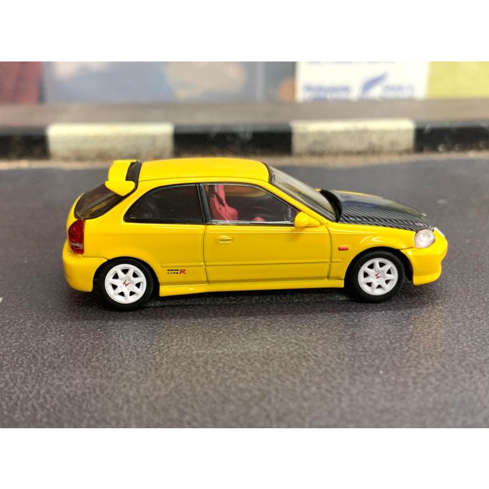 Tomica Limited Vintage Neo Honda Civic Type R Yellow Hong Kong Edition