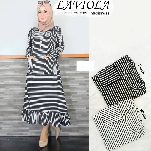 LAVIOLA MIDI DRESS