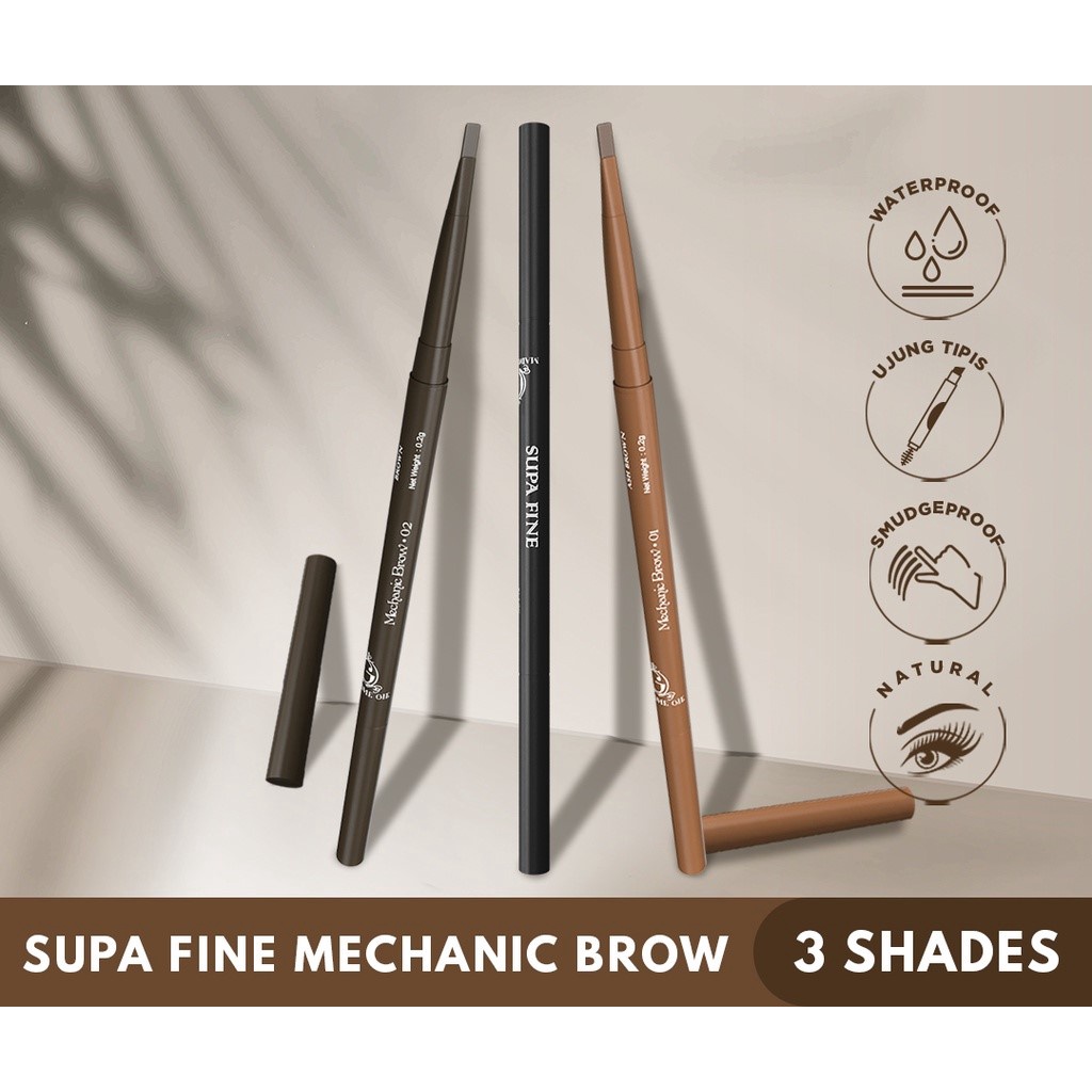 ❤ RATU ❤ Madame Gie Supa Fine Mechanic Brow | Pensil Alis Mekanik