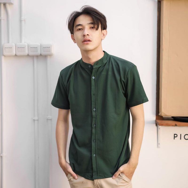 RIBSGOLD KEMEJA ZORA / KEMEJA PRIA / KEMEJA LENGAN PENDEK