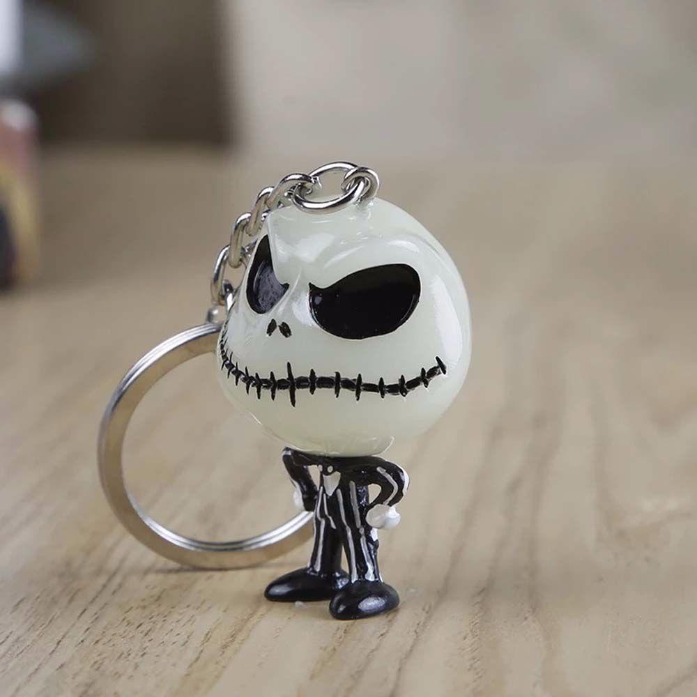 Agustina Gantungan Kunci 3D Aksesoris Mobil Skeleton Liontin Key Holder Skeleton Keyiing Skull Keychain