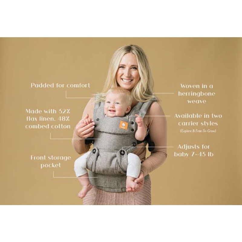 ssc tula explore standard toddler - gendongan import preloved