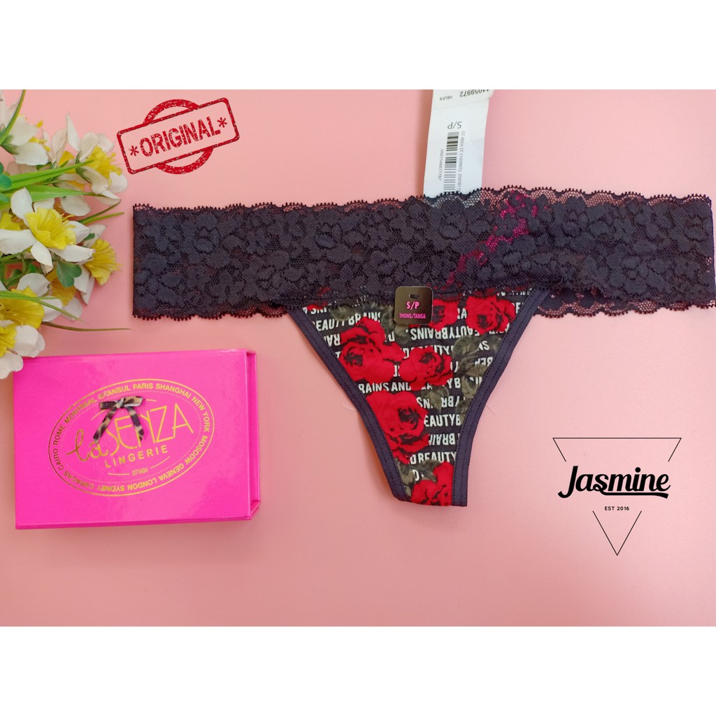 THONG LASENZA Celana TERSEXY untuk Malam Pertama Anda Size S 16