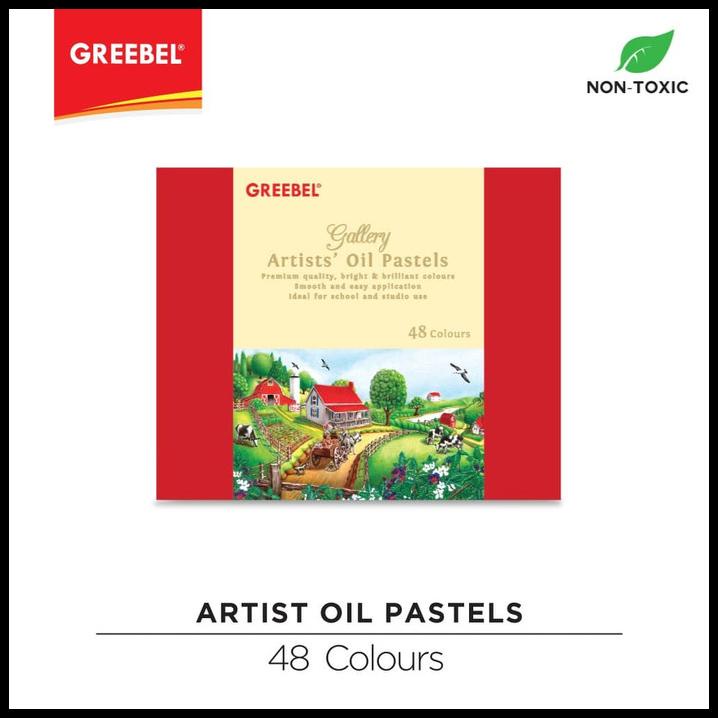 

Greebel Artist Oil Pastel 48 Warna