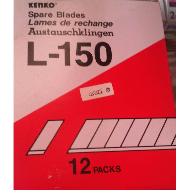 

Refill/ Isi Ulang Cutter Besar L-150 Alat Pemotong/ Silet/ Kater Pisau Sin-Ter51 Murah