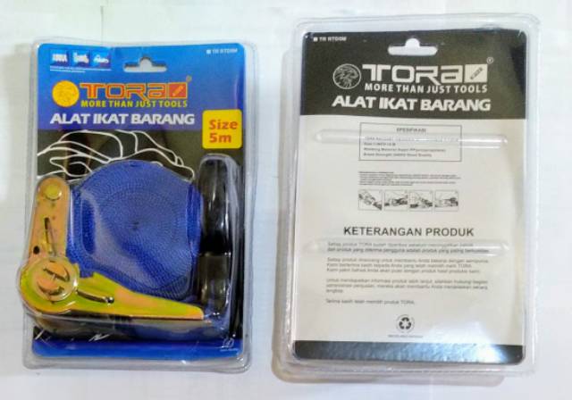 Alat Pengikat Barang Di Motor  1&quot; x 5mtr TAIWAN/ Rachet Tie Down