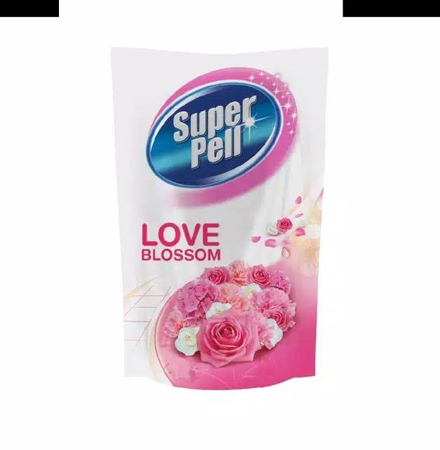 Super Pell Pembersih Lantai Love Blossom Pouch 770Ml​