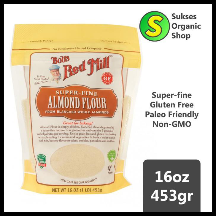 

ALMOND FLOUR/TEPUNG ALMOND HALUS GLUTEN FREE | BOB'S RED MILL | 453GR