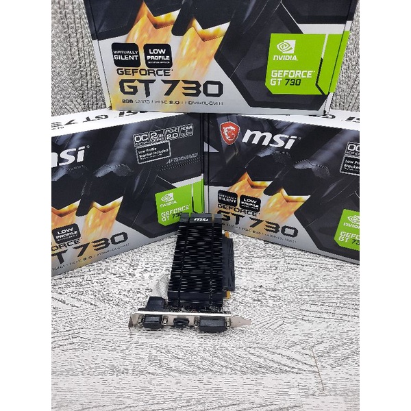Vga Nvidia Gt730 2Gb Ddr3 Merk MSI