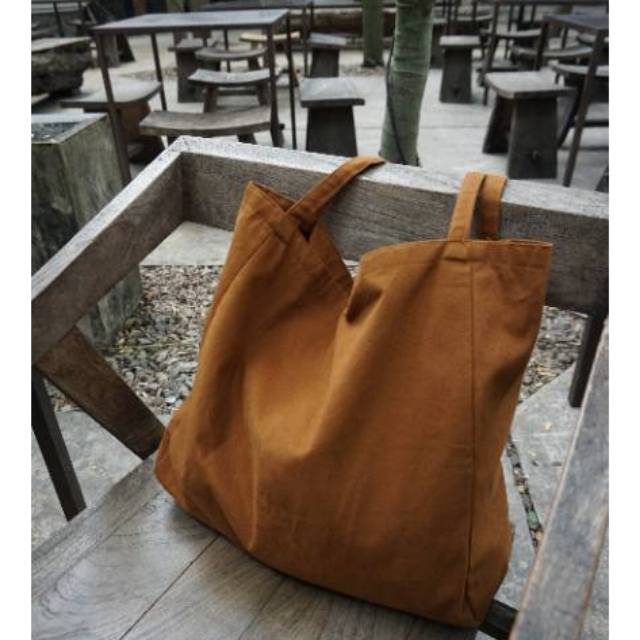 TOTEBAG POLOS BROWN / NUDIE BAG