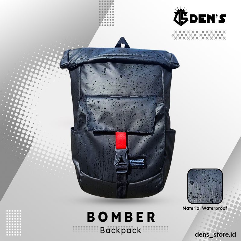 Tas Ransel Pria Waterproof Backpack Rockford Tas Outdor Tas Punggung Anti Air Anti Sobek