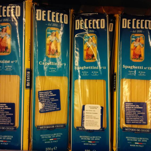 

Spagetti Dececco 500 gram