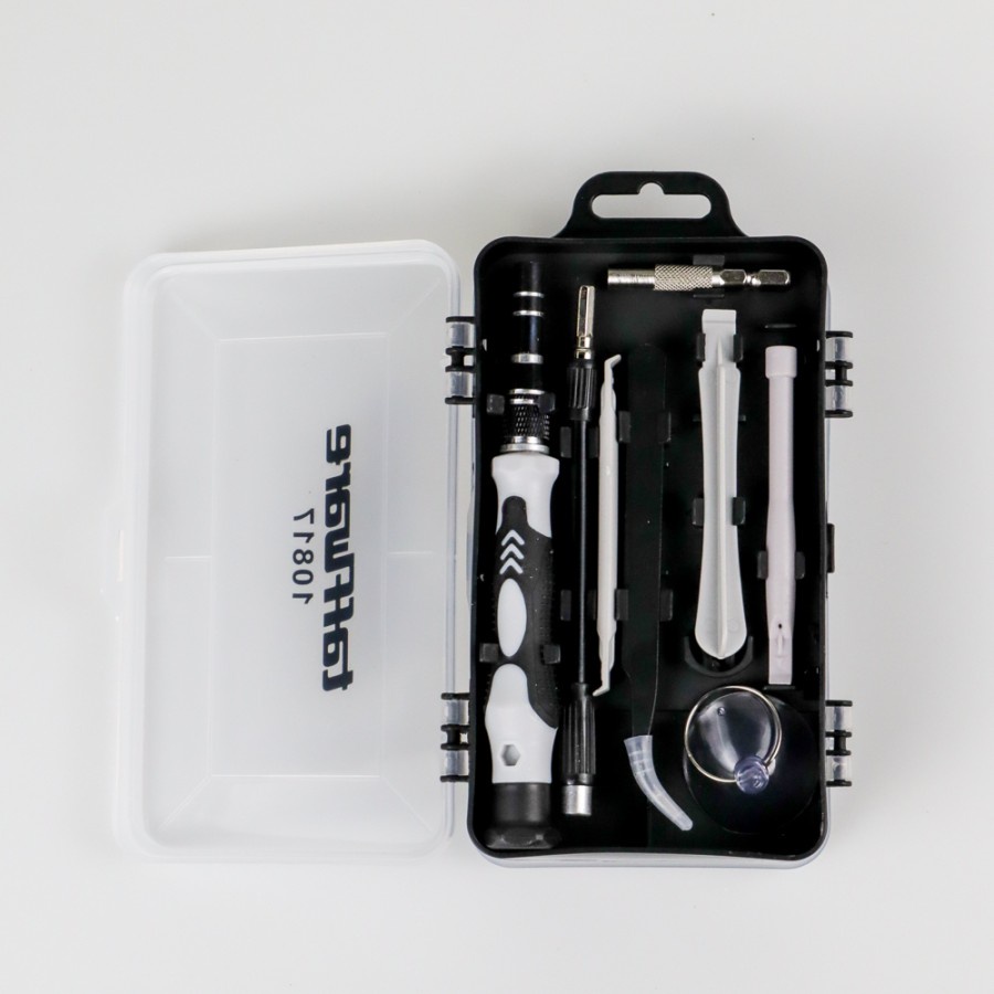 TAFFWARE set 115pcs obeng tukang service screwdriver set HP Laptop PS
