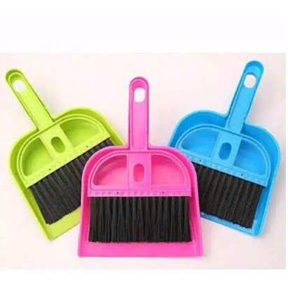 Sapu Mini Set Dustpan Sapu Pengki Set Mini Sapu Serbaguna