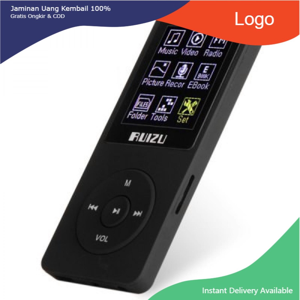 Ruizu X02 HiFi DAP MP3 Player 8GB