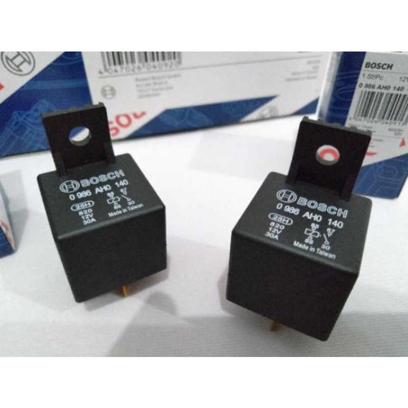 AC24 Relay Bosch 4 kaki 12v 30A relay merk Bosch