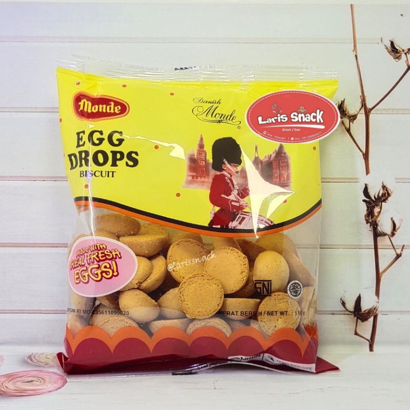 

Monde Egg Drop Biscuit 110gr