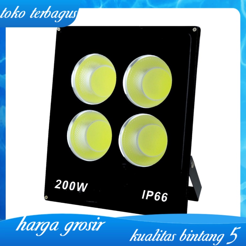 LAMPU SOROT LED 200WATT COB FLOODLIGHT 200W LAMPU TEMBAK LAMPU REKLAME