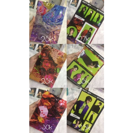 WTS UNSEALED ALBUM STICKY JAEHYUN TAEYONG YUTA