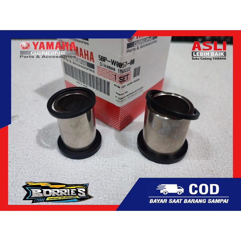 PISTON PALA BABI ASSY KALIPER RX KING RXKING NEW SCORPIO ORIGINAL 5BP-W0057-00