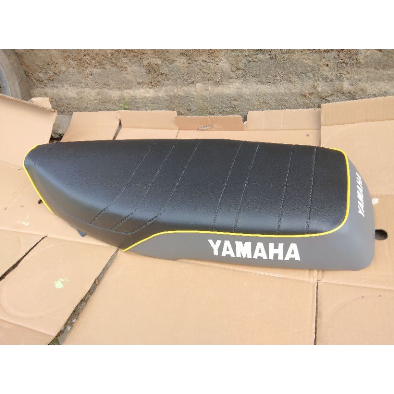 Jok Yamaha Alfa Sedel Yamaha Alfa list kuning