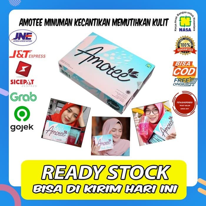 AMOTEE MINUMAN KECANTIKAN MEMUTIHKAN KULIT/ Lacoco Crystal X Nasa