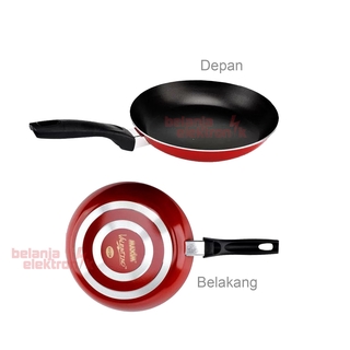 MAXIM VALENTINO 2 PCS SET WAJAN TEFLON 30 CM - FRY PAN 22 CM ANTI