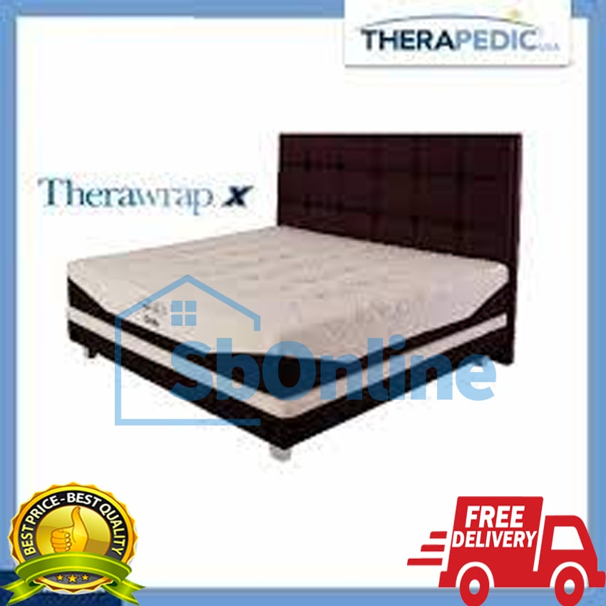 THERAPEDIC THERAWRAP (MEDIUM FIRM) FULL SET