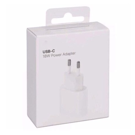 Adapter USB-C 18W Power Support Quick Fast Charging PD Type C