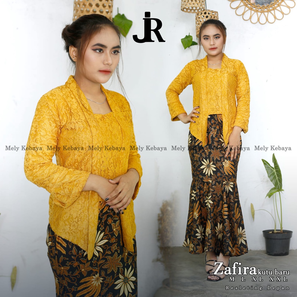 Kebaya kutubaru rok duyung/set kebaya kutubaru brukat full furing/kebaya wisuda/kebaya pesta/kebaya