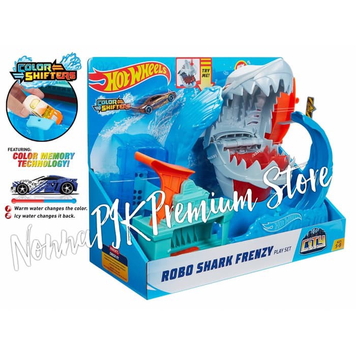 hot wheels city shark