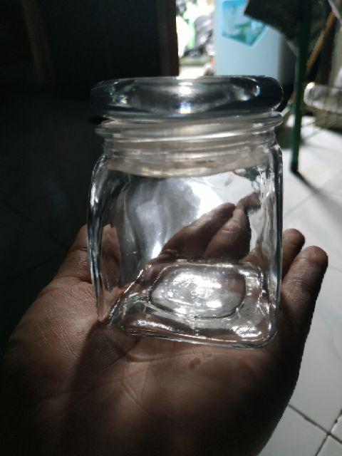 Keke Jar Kaca Mini 150 Ml / Toples Beling Mini Kedap Udara 150 Ml