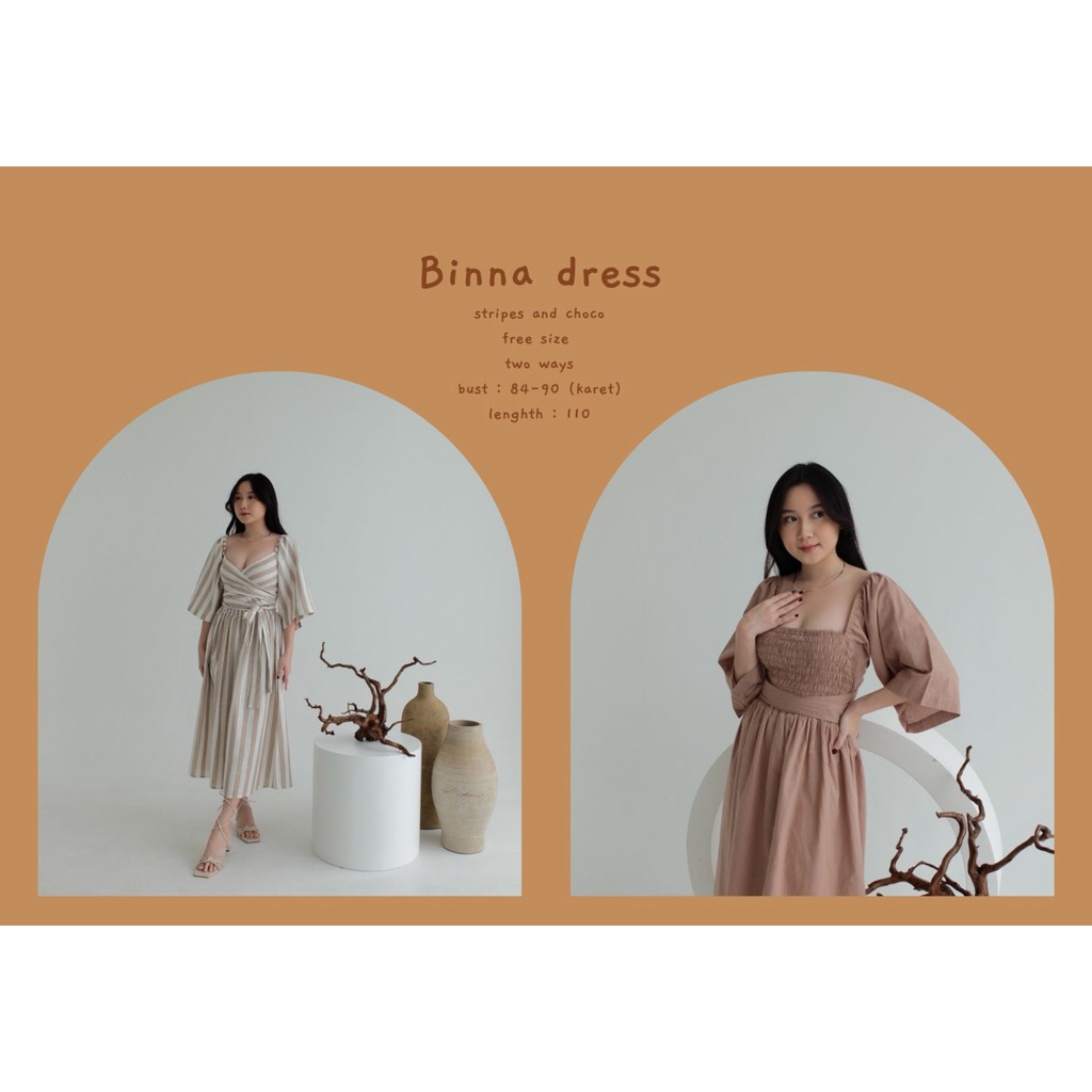 Binna Dress - SAERAH OFFICIAL