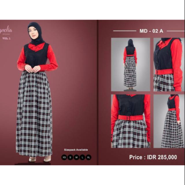 Gamis magnolia esme