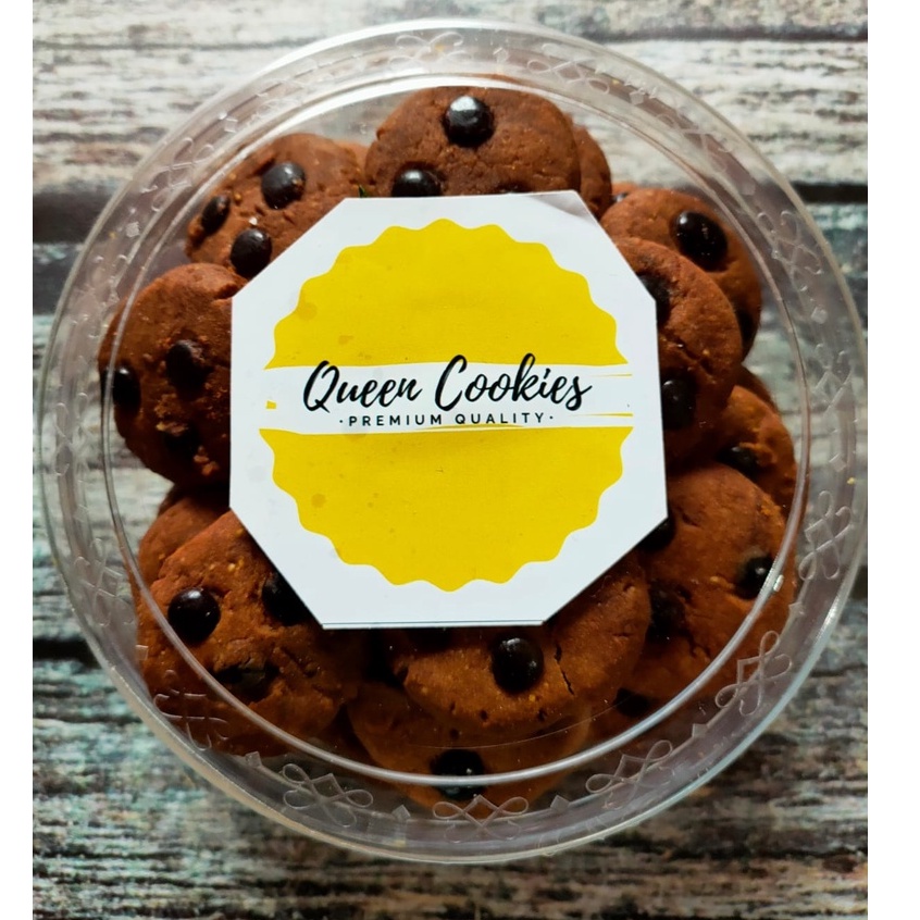 

Choco Chips Cookies Spesial Wisman Kue Coklat Homemade Premium -250 gr