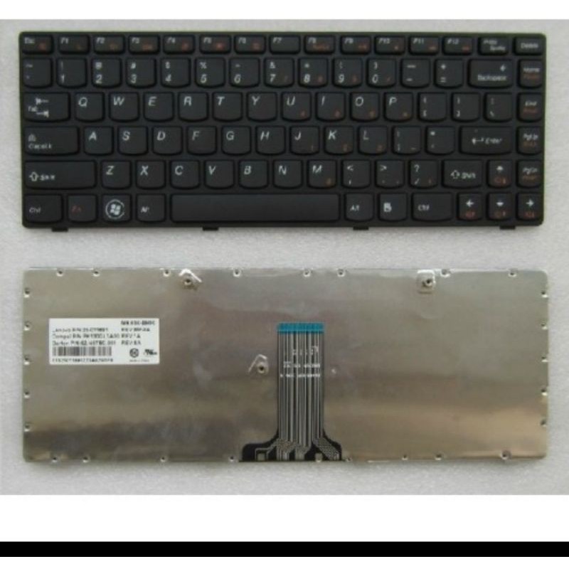 Keyboard Laptop Lenovo G470 G475 B470 B475 B490 V470 V475 ORIGINAL