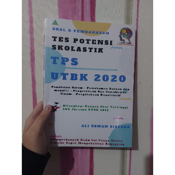 

Buku Soal dan Pembahasan TPS (Tes Potensi Skolastik) UTBK 2020 karya Ali Usman