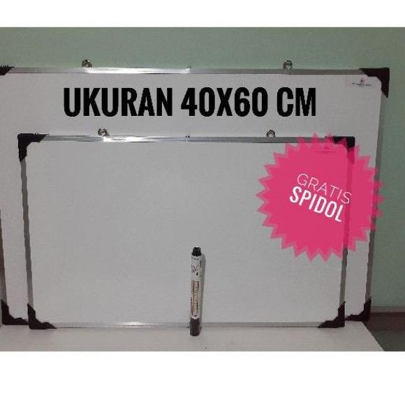 

Paket Murah Papan Tulis Putih / Whiteboard 40x60 cm (White Board 40x60 cm)