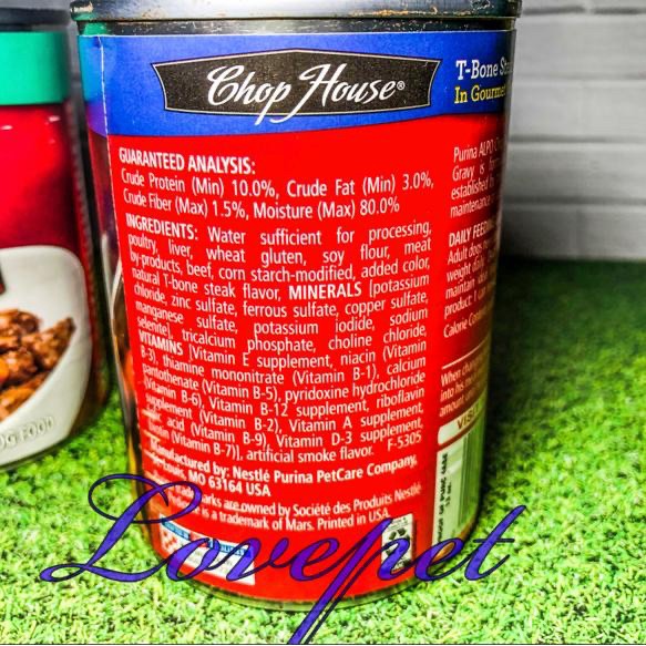 

Kalengbuah- Alpo Purina Kaleng / Wet / Can Chop House Prime Cuts - T-Bone -Buah-Kaleng.
